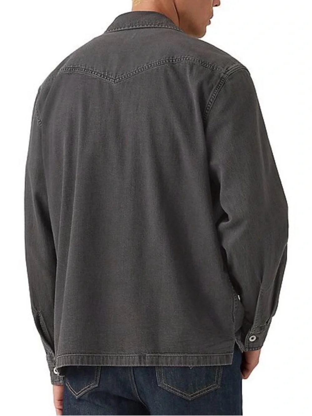 Levi’s Truckee Denim Overshirt Men’s XXL Washed Black NWT Shirt Jacket
